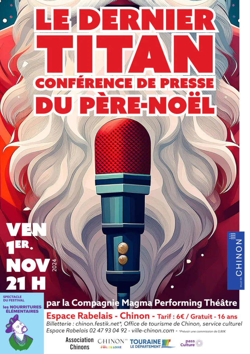 Le dernier Titan Conférence de presse du Père Noël