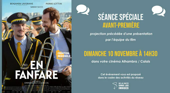 En fanfare Cinéma Alhambra Calais