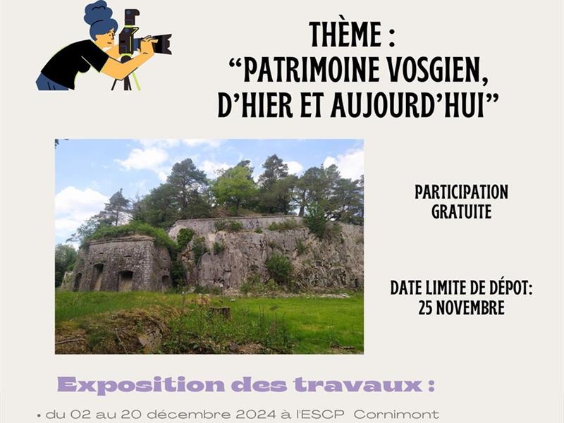 EXPOSITION DE PHOTOGRAPHIES PATRIMOINE VOSGIEN