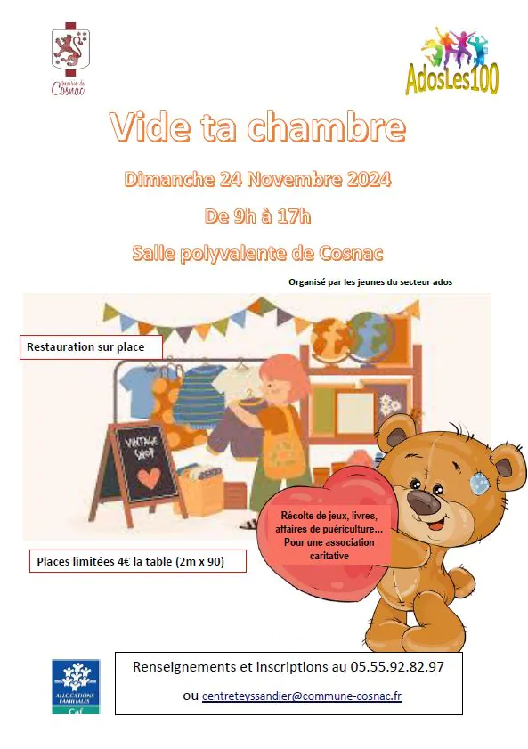 Vide ta chambre