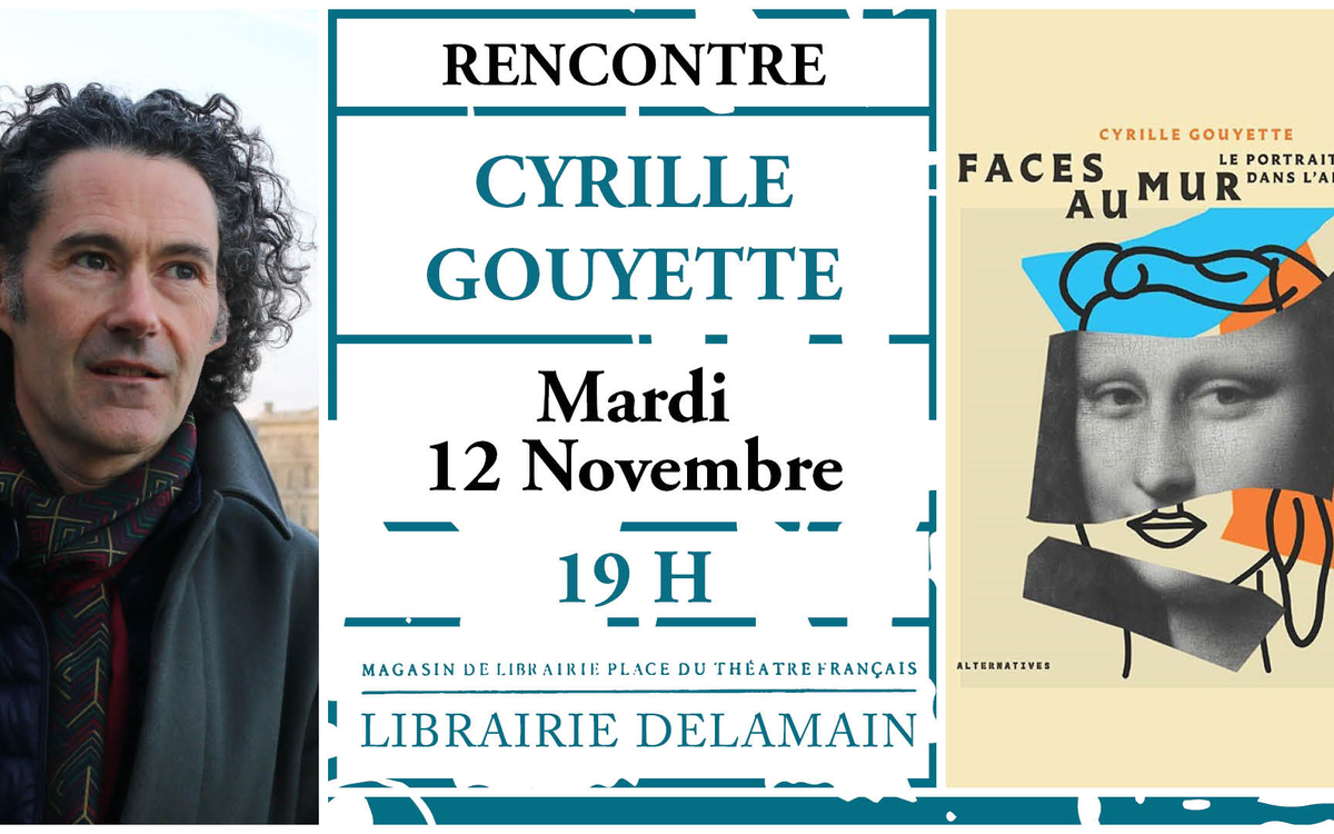 Cyrille Gouyette raconte l'art du portrait au fil des siècles à la Librairie Delamain Librairie Delamain Paris