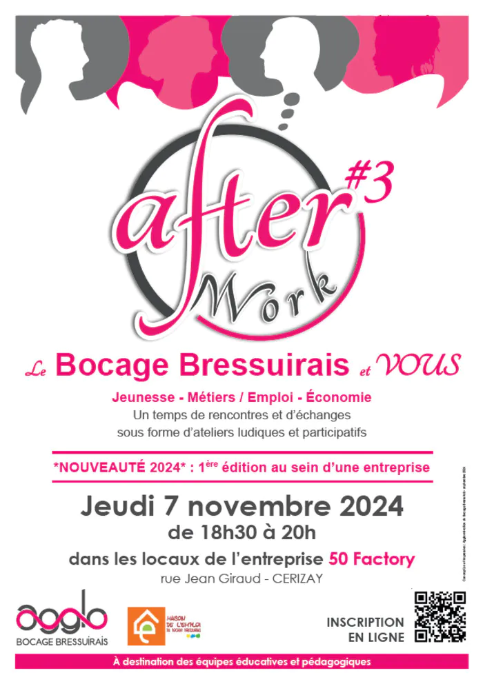 Afterwork#3 "Le Bocage Bressuirais et vous" dans les locaux de l'entreprise 50 FACTORY (Cerizay