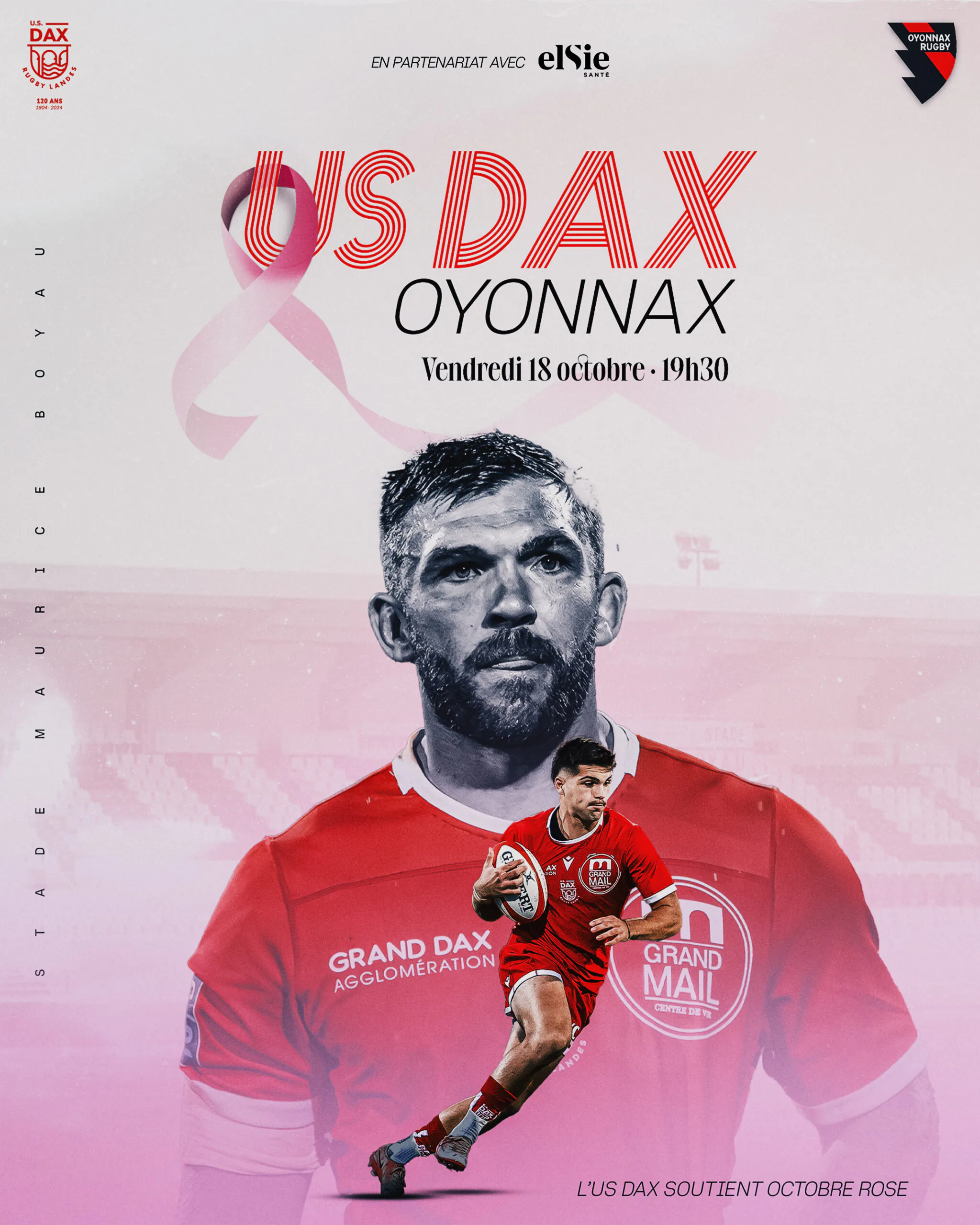 Usdax Rugby Landes vs Oyonnax Rugby