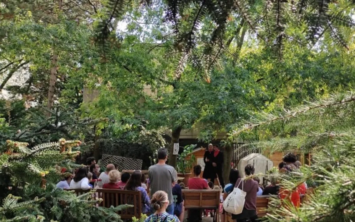 Découverte du Jardin de la Baleine Verte Jardin partagé Paris