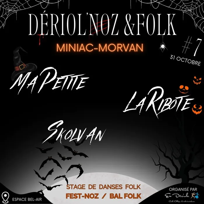 Dériol'noz & folk Espace Bel-Air Miniac-Morvan