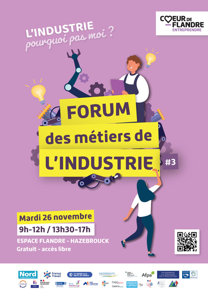 Forum des métiers de l'Industrie Espace Flandre Hazebrouck