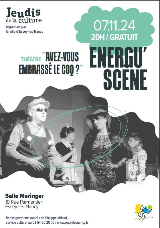 THÉÂTRE AVEZ-VOUS EMBRASSEZ LE COQ