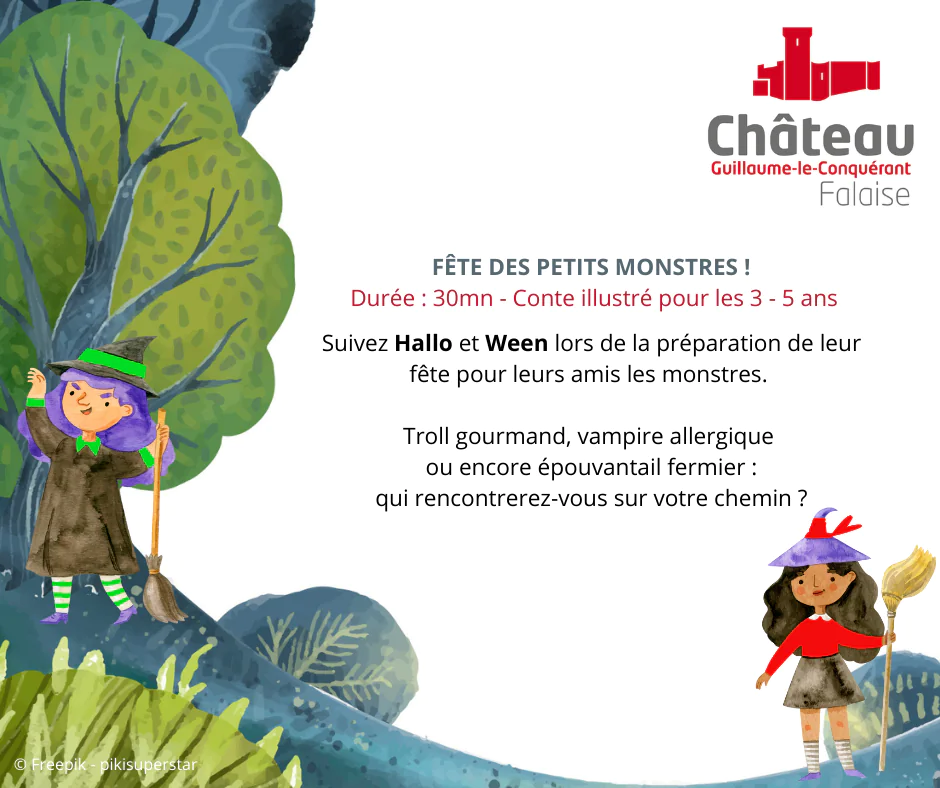 Fête des petits monstres ! au Château Guillaume-le-Conquérant