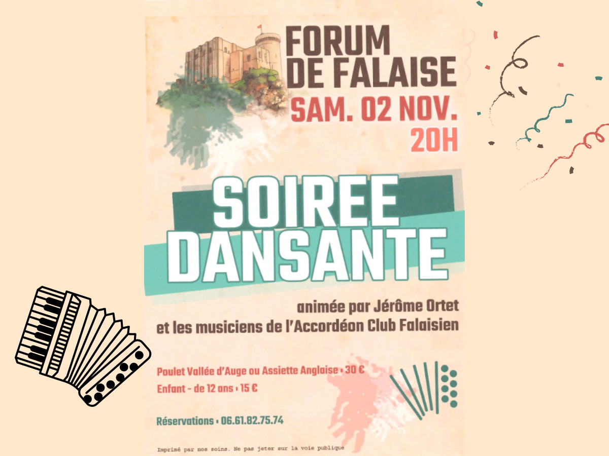 Soirée dansante au Forum de Falaise