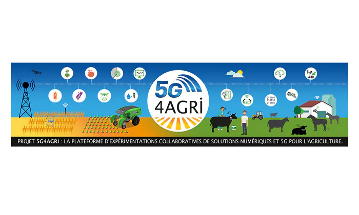 Inauguration de la plateforme 5G4AGRI Ferme expérimentale de Derval (44) Derval