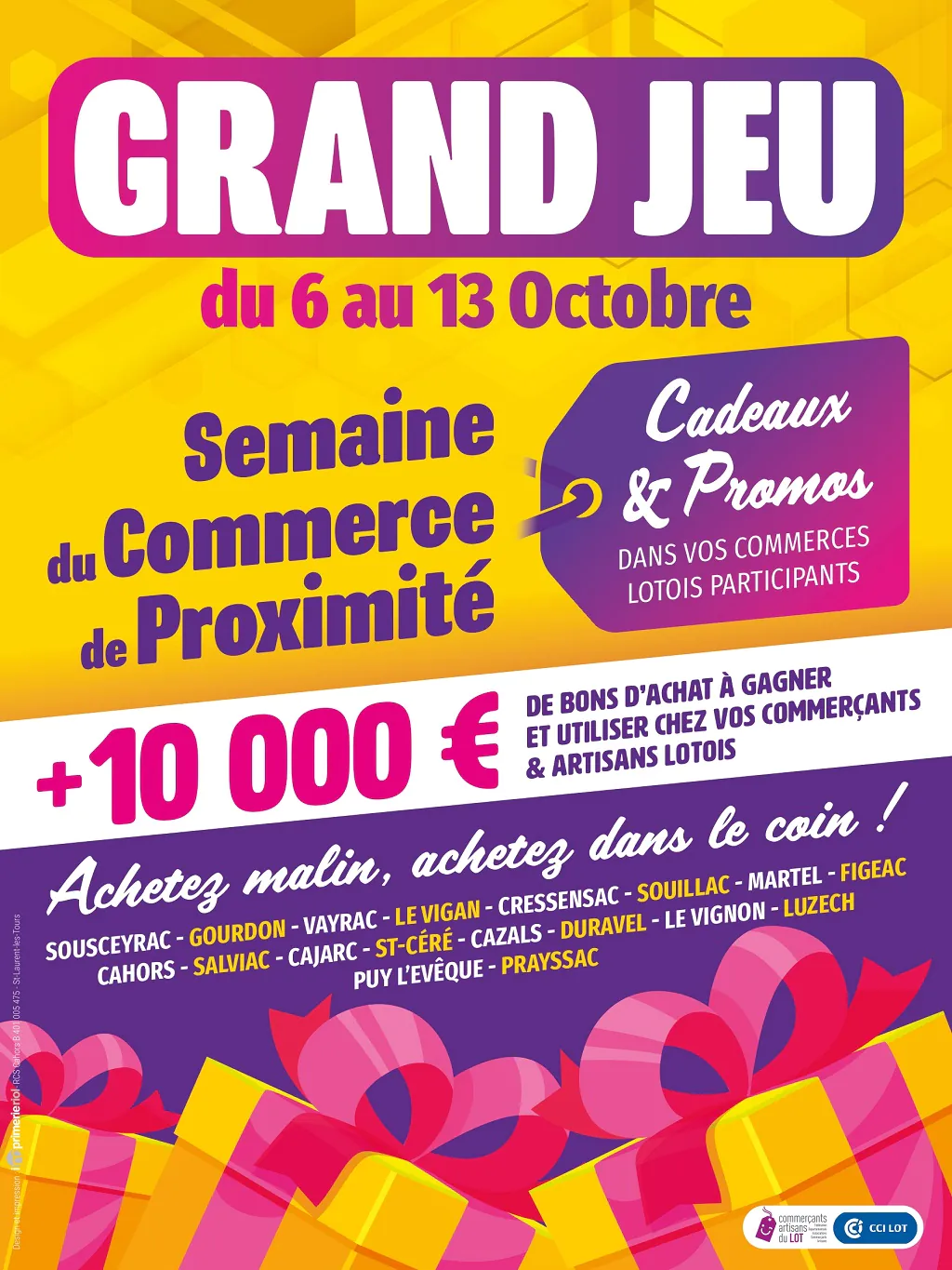 Grand jeu chez vos commerçants de Figeac