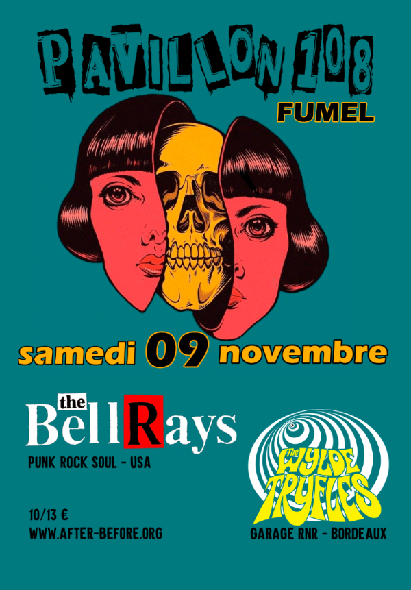 Soirée concert au Pavillon 108 The BelleRays et The Wylde Tryfles