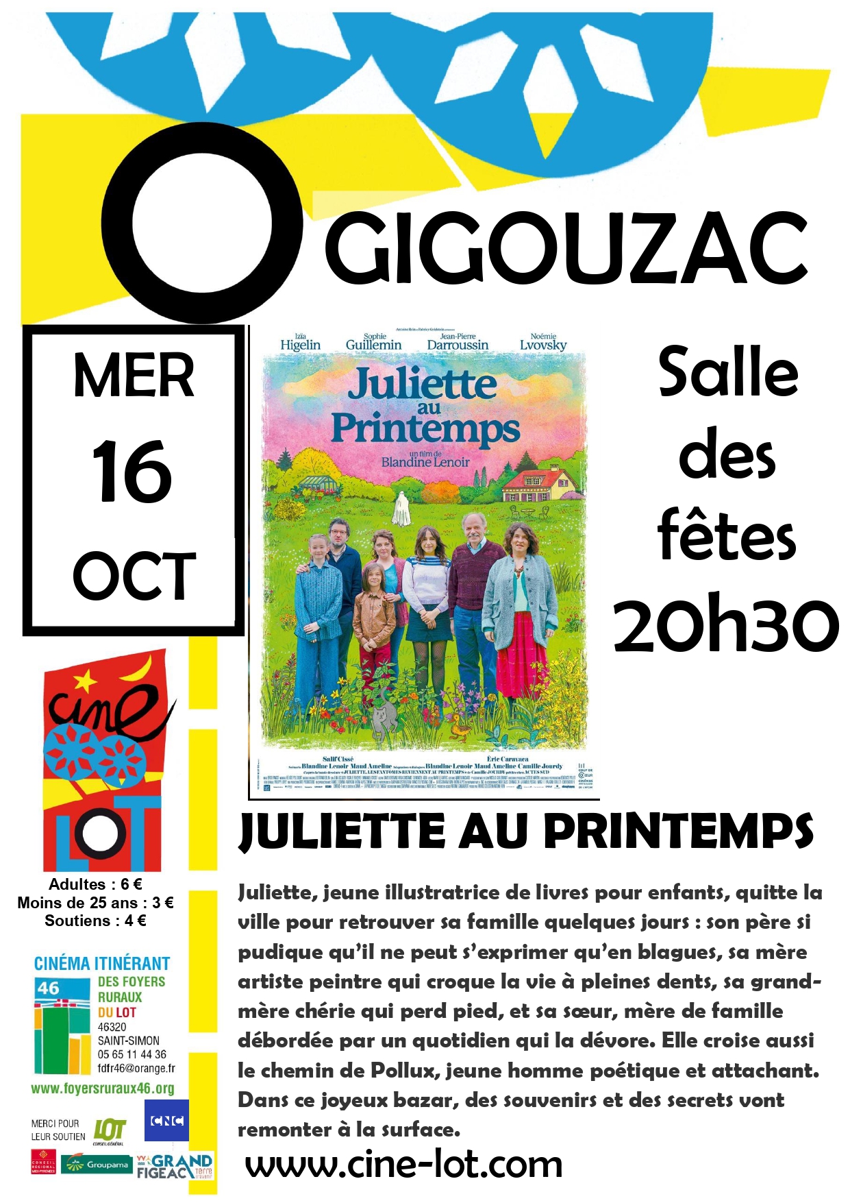 Ciné-Lot "Juliette au printemps"