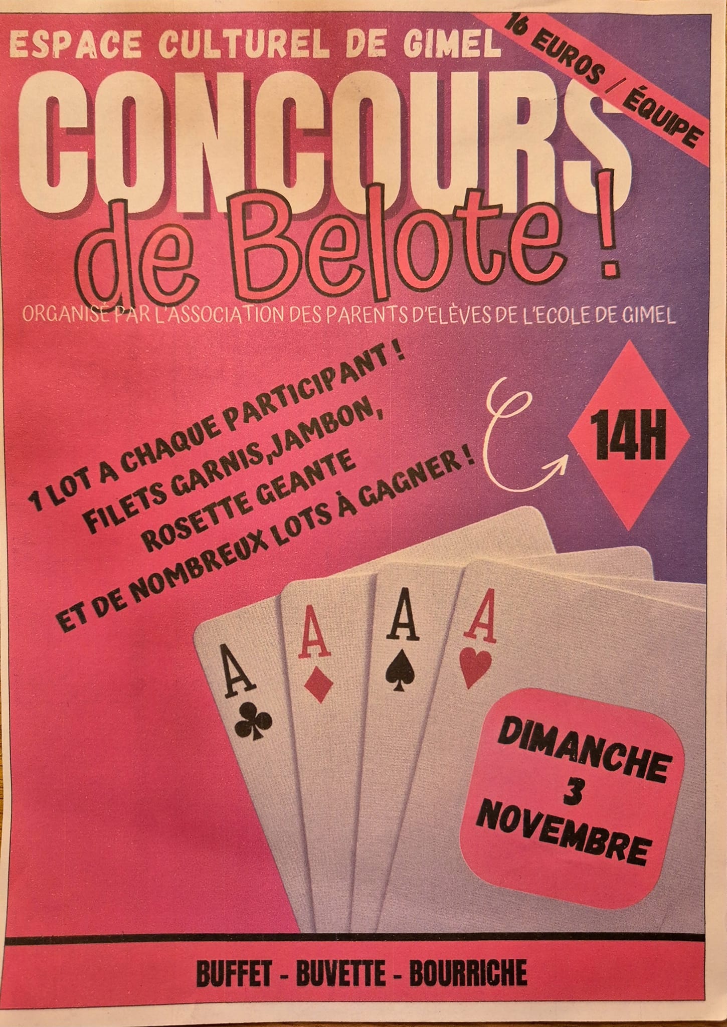 Concours de belote