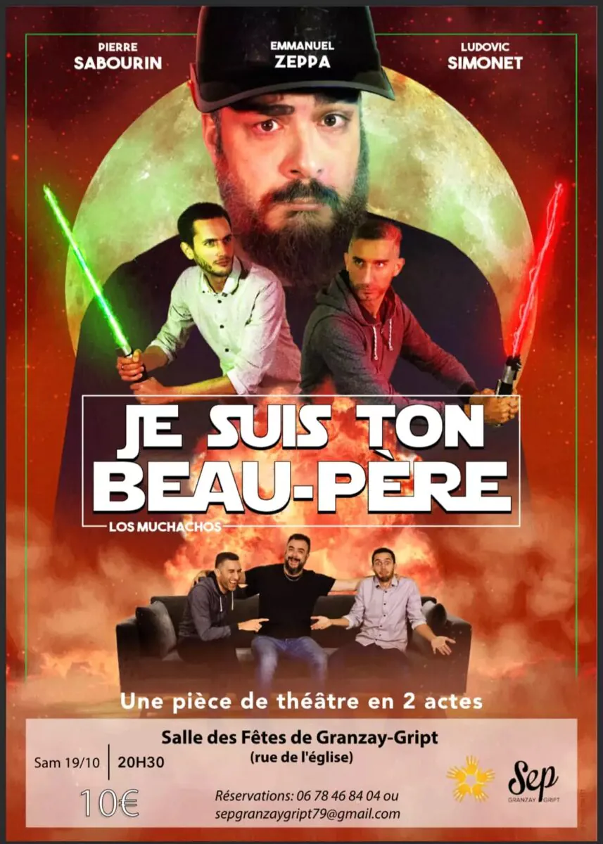 Théâtre Je suis ton beau-père à Granzay-Gript