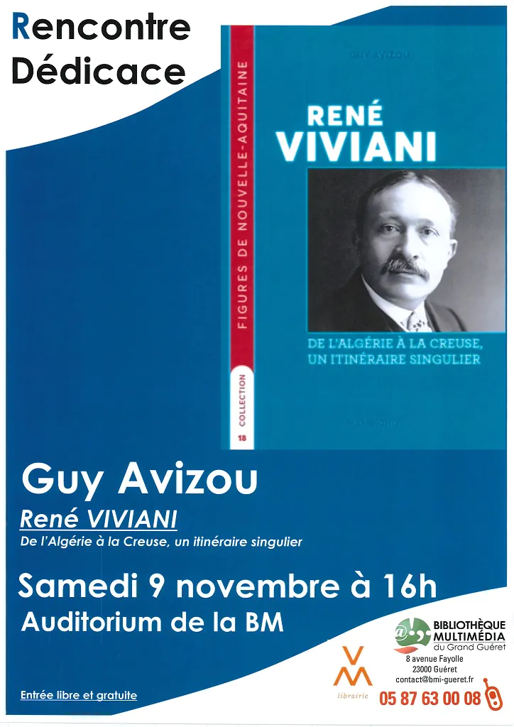 Rencontre dédicace avec Guy Avizou