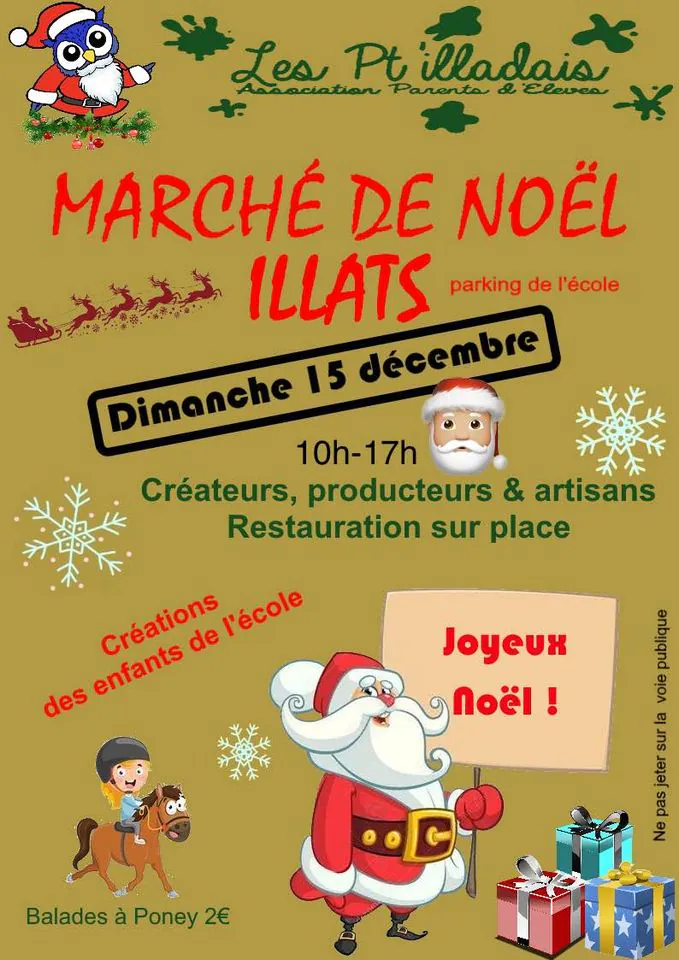 Marché de Noel à Illats