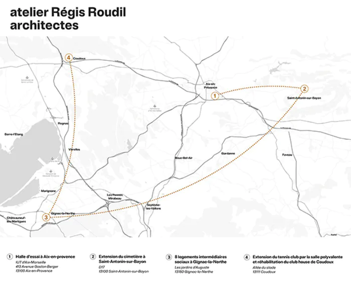 Visite des projets de l'Atelier Régis Roudil Architectes IUT d'Aix-en-Provence Aix-en-Provence