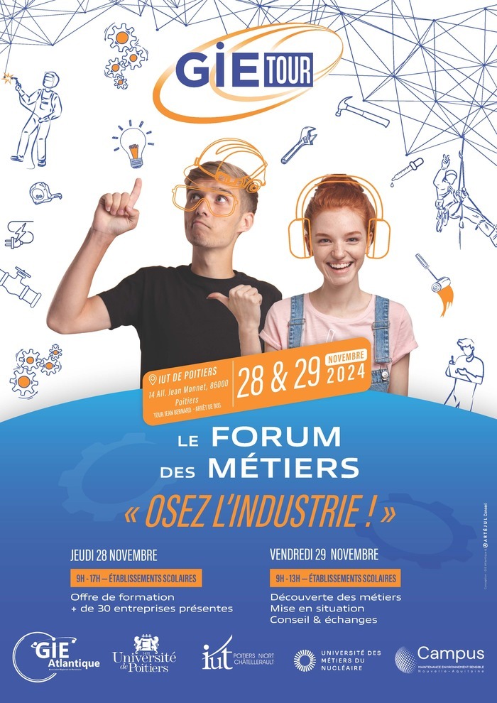 GIE TOUR: Osez l'industrie! IUT POITIERS Poitiers