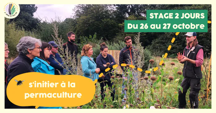 Stage 2 jours : S'initier à la permaculture Jardin des Mille Pas