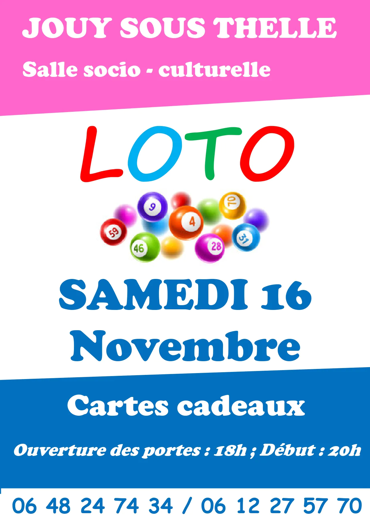 Loto à Jouy-sous-Thelle