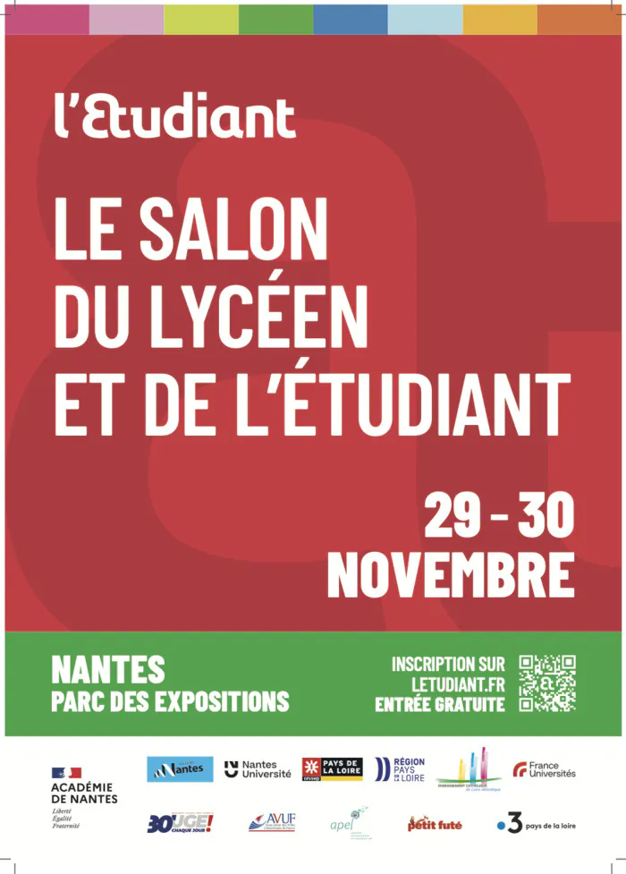 Le salon du lycéen et de l'étudiant à Nantes La Beaujoire - Parc des Expositions Nantes