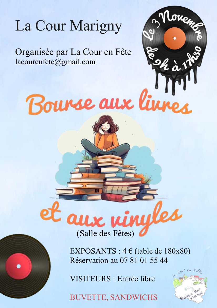 Bourse aux livres & vinyles