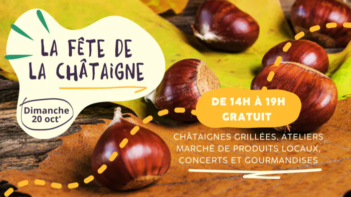 La Fête de la Châtaigne ! Jardin des Mille Pas Rennes