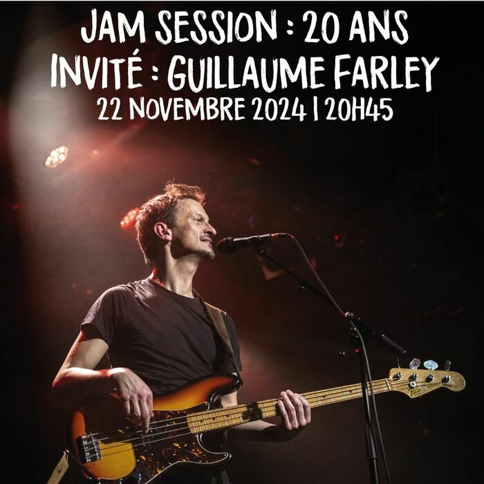 20 ans de la Jam : Invité Guillaume Farley La KAB’ – MJC La Celle Saint-Cloud La Celle-Saint-Cloud