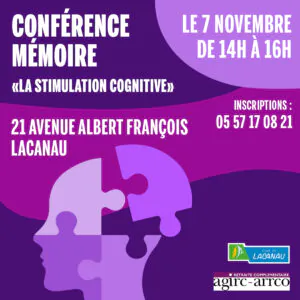 Conférence Stimulez votre mémoire