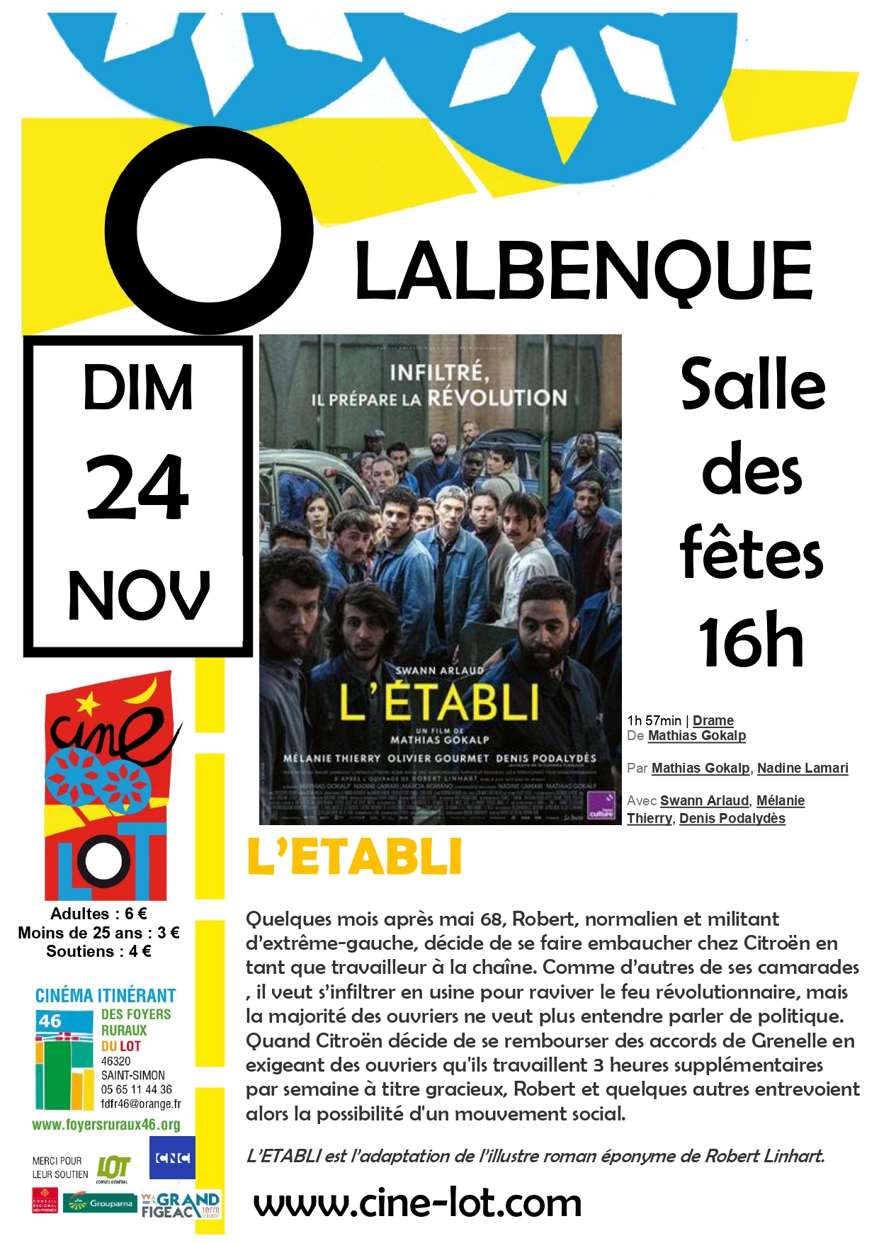 Ciné-Lot "L'Etabli"