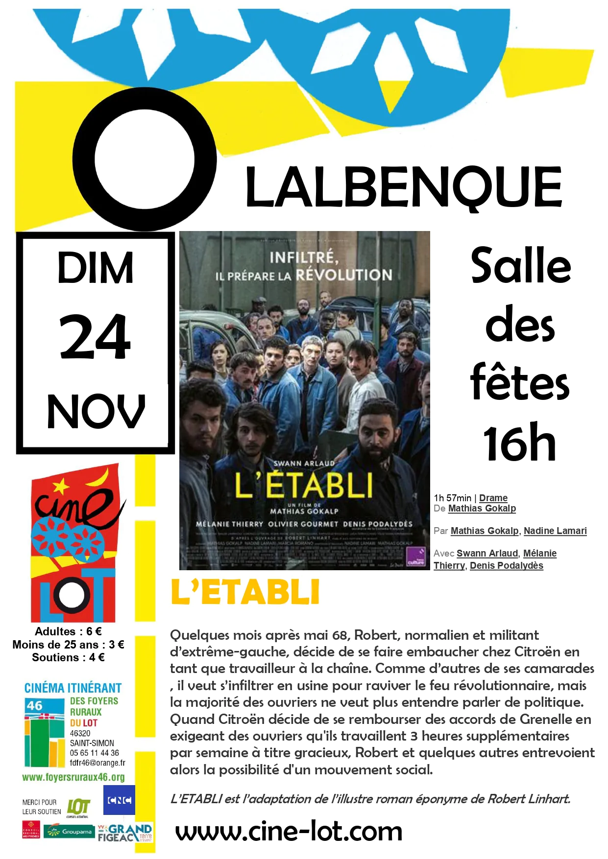 Ciné-Lot "L'Etabli"