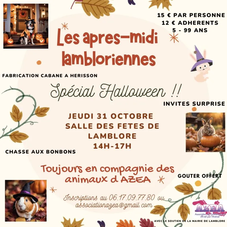 Les après-midi lamboriennes spécial halloween