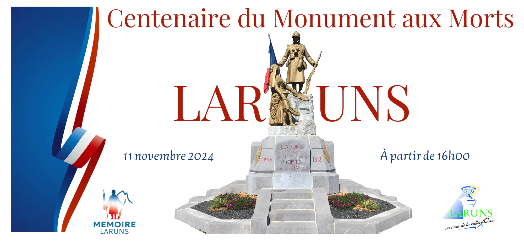 Centenaire du Monument aux Morts de Laruns