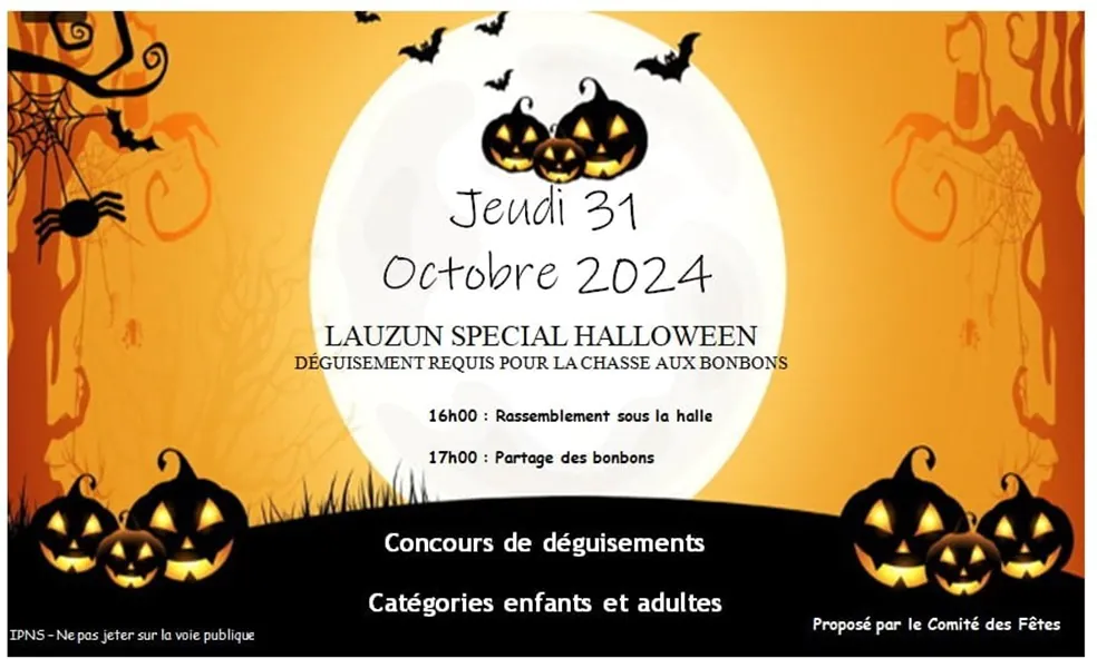 Lauzun spécial Halloween