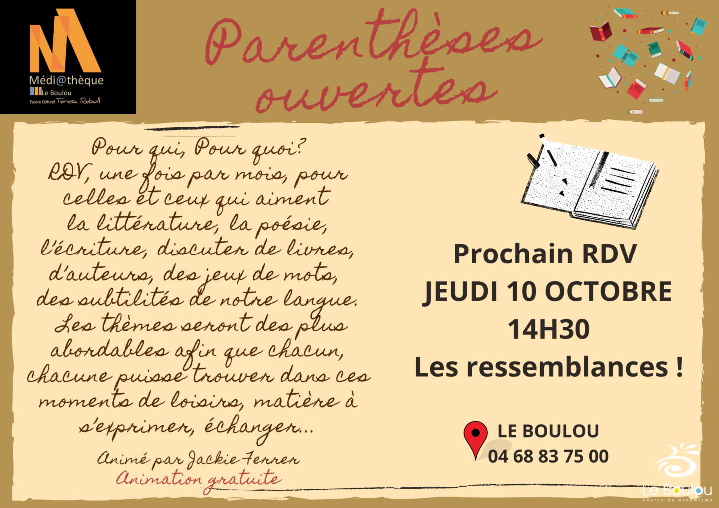 PARENTHÈSES OUVERTES