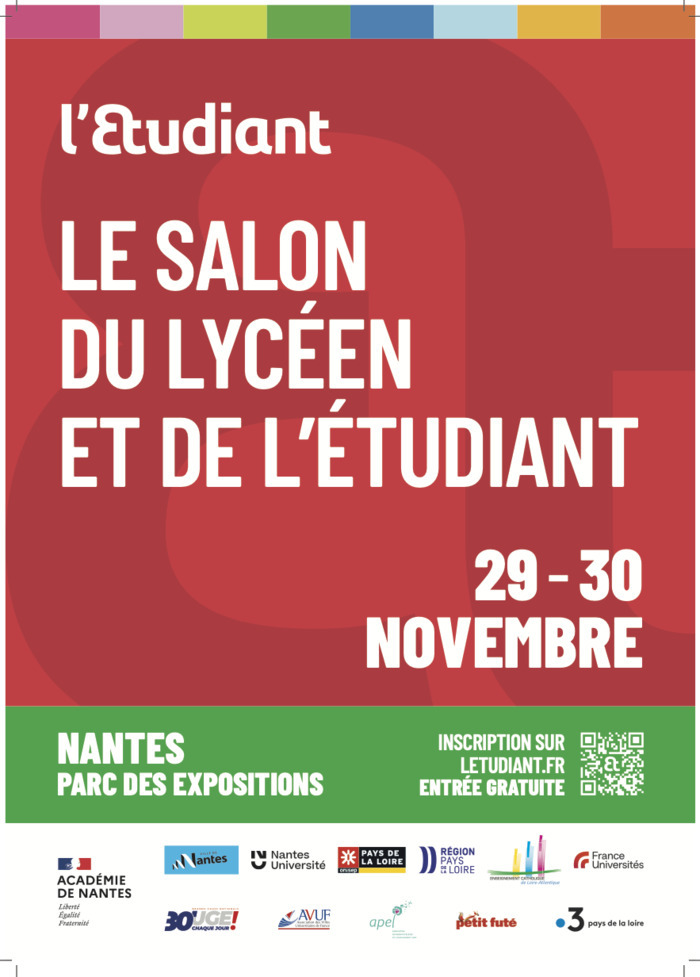 Le salon du lycéen et de l'étudiant à Nantes La Beaujoire - Parc des Expositions Nantes