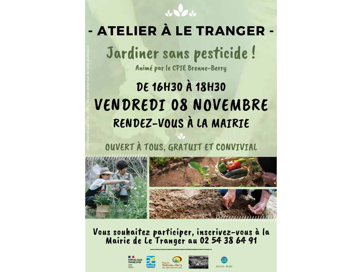 Atelier "Jardiner sans pesticide"