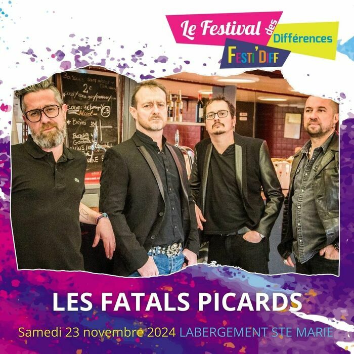 Les Fatals Picards et Maggy Bolle en concert Espace les Vallières Labergement-Sainte-Marie