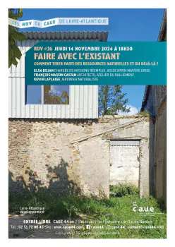 RDV#26 du CAUE : Faire avec l'existant Loire-Atlantique Développement