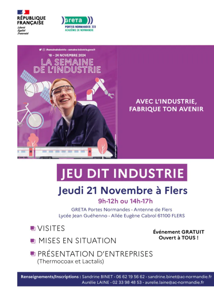 Jeu dit industrie lycée jean GUEHENNO Flers