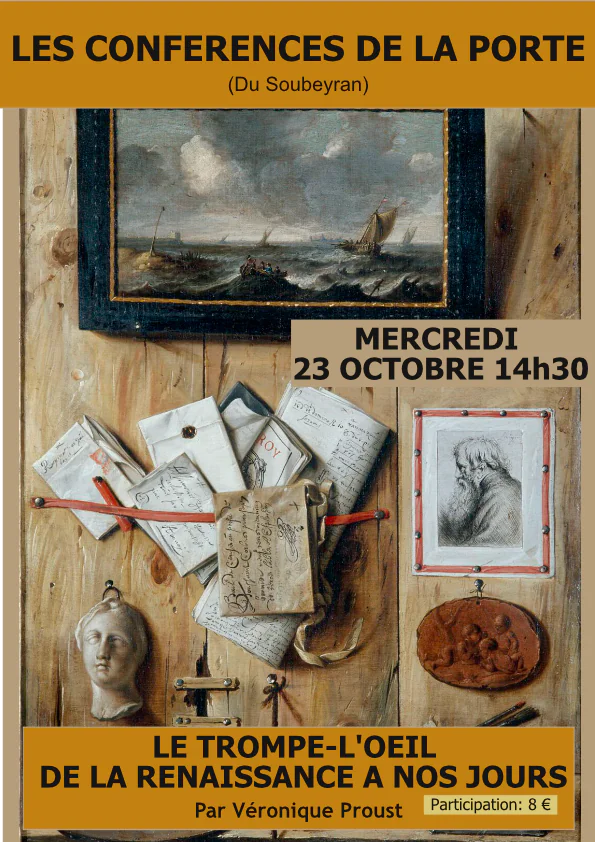 LES CONFÉRENCE DE LA PORTE LE TROMPE-L'OEIL DE LA RENAISSANCE À NOS JOURS