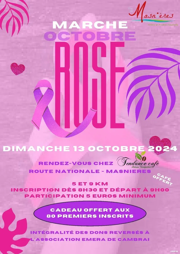 Marche Octobre rose - Masnières masnières Masnières