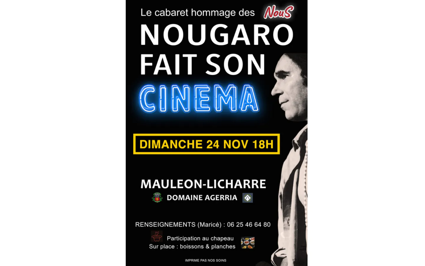 Nougaro fait son cinéma