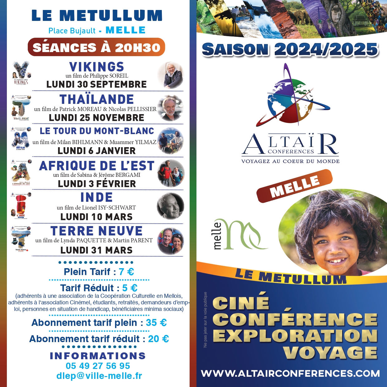 Soirées Altaïr ciné-conférences Thaïlande