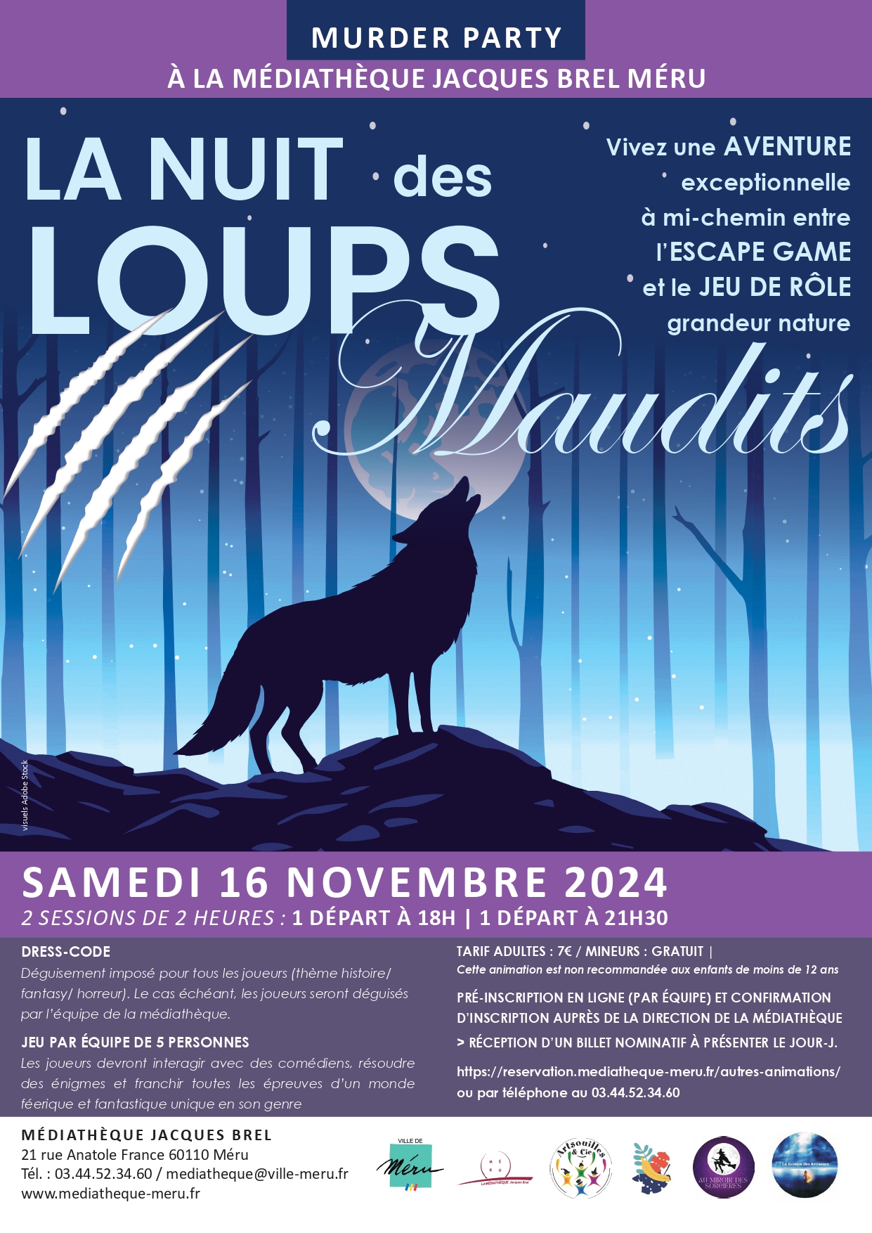 Murder Party La Nuit des loups maudits