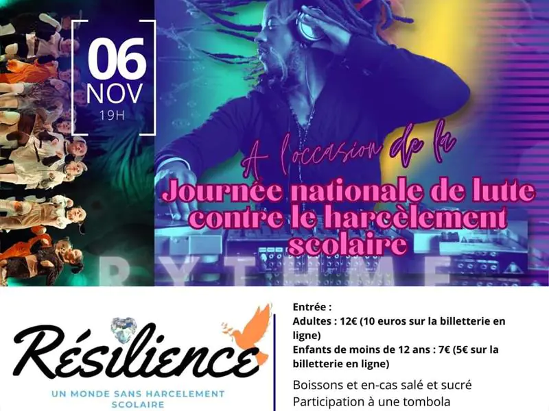 SOIRÉE ÉVÉNEMENT DU 6 NOVEMBRE TOUS DERRIÈRE RÉSILIENCE