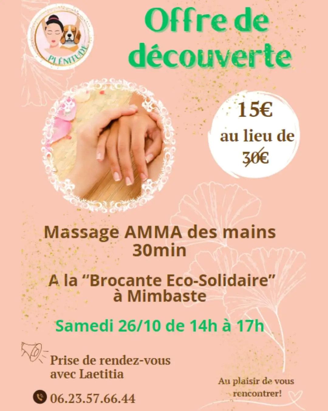 Découverte du massage AMMA