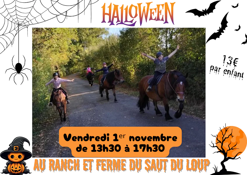 Halloween au Ranch et Ferme du Saut du Loup