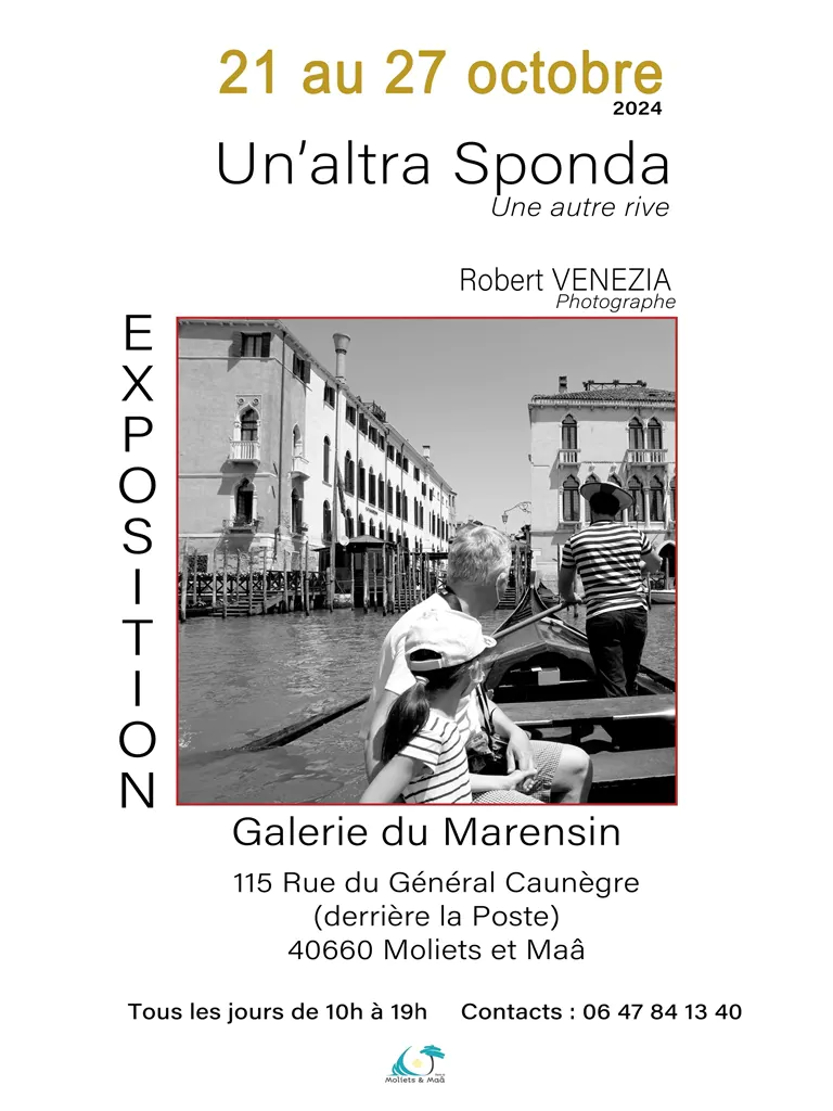 Exposition un'altra Sponda de Robert Venezia